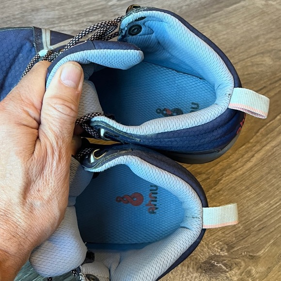 Ahnu Alamere Mid Hiking Boot Purple Nubuck Leather‎ Womens 7.5 UK 5.5 EU 38.5 - Picture 7 of 9